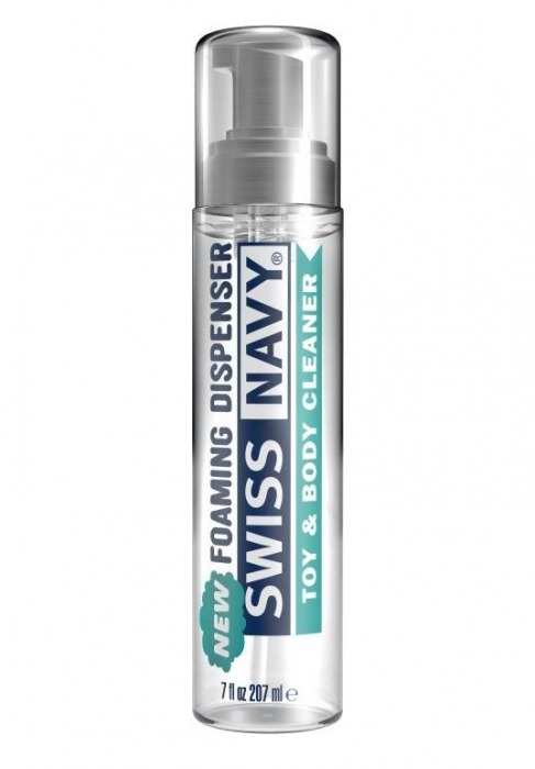 Очищающая пенка для игрушек и тела Swiss Navy Toy   Body Cleaner Foamer - 207 мл. - Swiss navy - купить с доставкой в Новочебоксарске