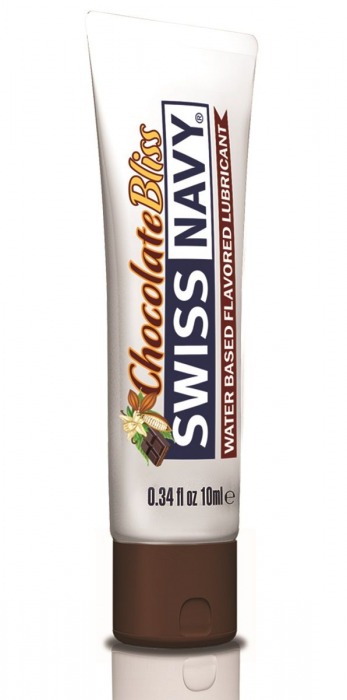 Лубрикант с ароматом шоколада Swiss Navy Chocolate Bliss Lube - 10 мл. - Swiss navy - купить с доставкой в Новочебоксарске