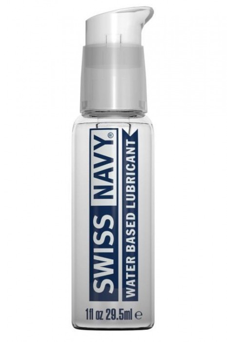 Лубрикант Swiss Navy Water Based Lube на водной основе - 29,5 мл. - Swiss navy - купить с доставкой в Новочебоксарске