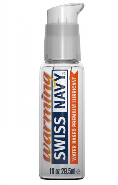 Разогревающий лубрикант на водной основе Swiss Navy Warming Lube - 29,5 мл. - Swiss navy - купить с доставкой в Новочебоксарске