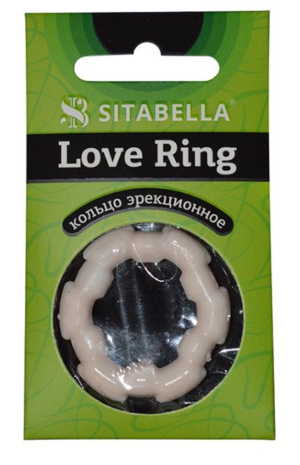 Фигурное эрекционное кольцо из киберкожи - Sitabella - в Новочебоксарске купить с доставкой