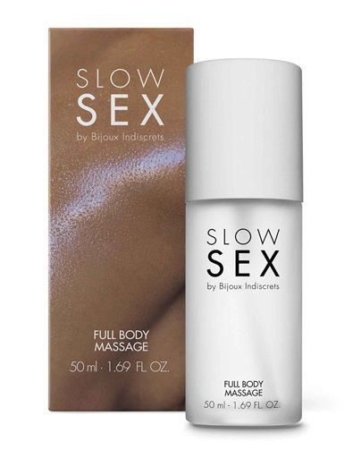Массажный гель Slow Sex Full Body Massage - 50 мл. - Bijoux Indiscrets - купить с доставкой в Новочебоксарске