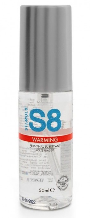 Cогревающий лубрикант на водной основе Stimul8 Warming Lube - 50 мл. - Stimul8 - купить с доставкой в Новочебоксарске