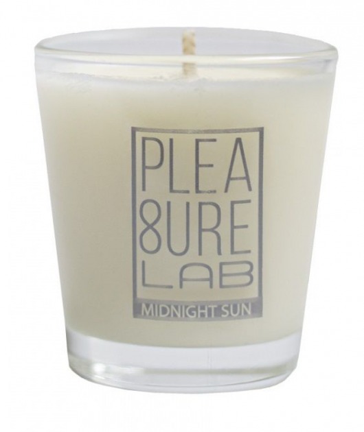 Массажная свеча Midnight Sun с ароматом инжира - 50 мл. - Pleasure Lab - купить с доставкой в Новочебоксарске