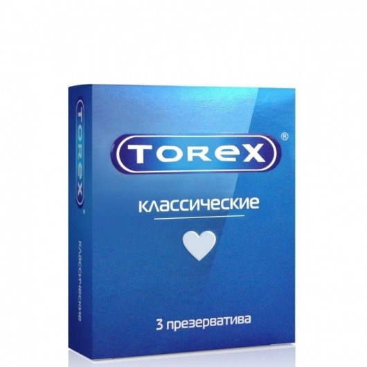 Гладкие презервативы Torex  Классические  - 3 шт. - Torex - купить с доставкой в Новочебоксарске