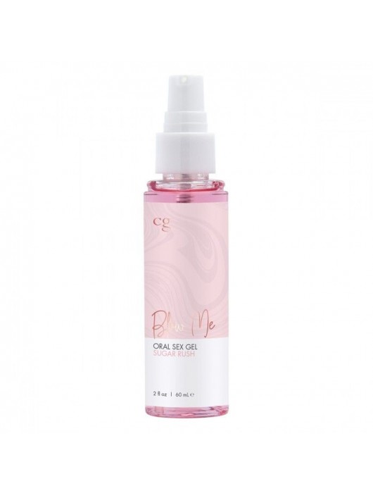 Гель для орального секса Sugar Rush с ароматом сладкой ваты - 60 мл. - CG - купить с доставкой в Новочебоксарске