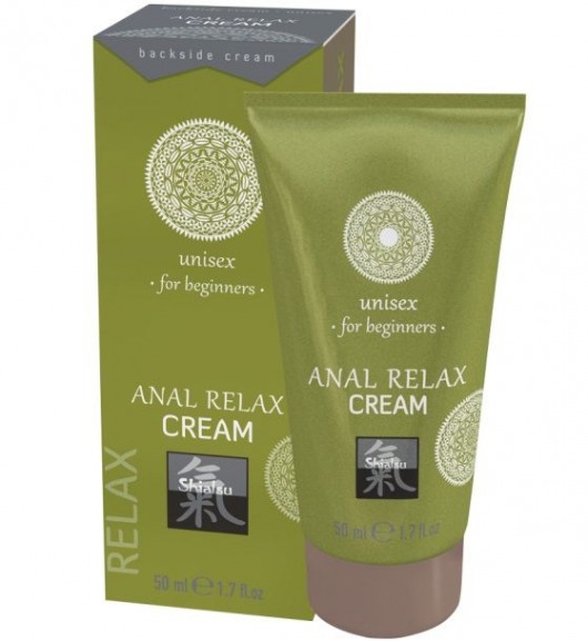 Анальный крем Anal Relax Cream - 50 мл. - Shiatsu - купить с доставкой в Новочебоксарске