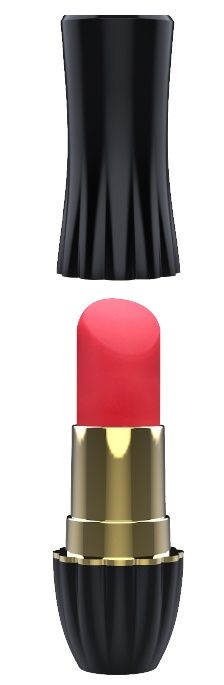 Клиторальный стимулятор-помада LIPSTICK - 9,3 см. - Dream Toys - купить с доставкой в Новочебоксарске