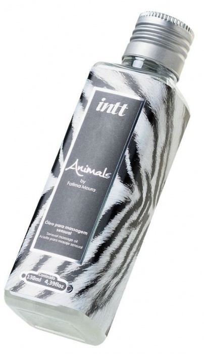 Массажное масло ANIMALS by Fatima Moura с возбуждающим эффектом - 130 мл. - INTT - купить с доставкой в Новочебоксарске