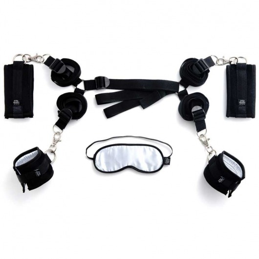 Комплект бондажа Under The Bed Restraints Kit - Fifty Shades of Grey - купить с доставкой в Новочебоксарске
