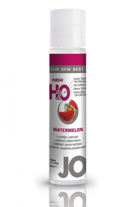 Лубрикант с ароматом арбуза JO Flavored Watermelon - 30 мл. - System JO - купить с доставкой в Новочебоксарске