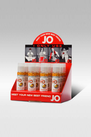 Лубрикант с ароматом персика JO Flavored Peachy Lips - 30 мл. - System JO - купить с доставкой в Новочебоксарске