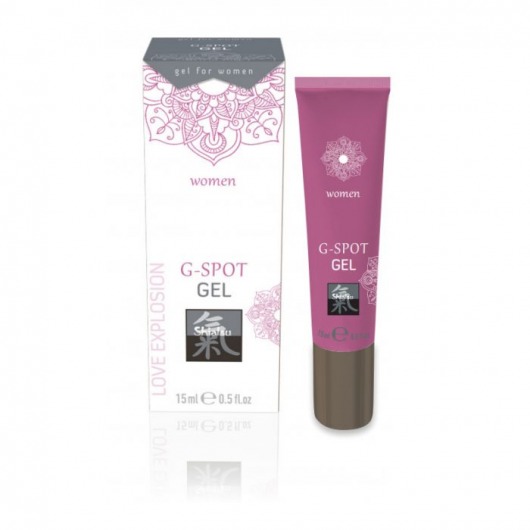 Возбуждающий интимный гель G-SPOT GEL - 15 мл. - Shiatsu - купить с доставкой в Новочебоксарске