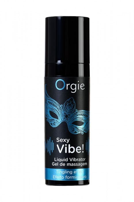 Гель для массажа ORGIE Sexy Vibe Liquid Vibrator с эффектом вибрации - 15 мл. - ORGIE - купить с доставкой в Новочебоксарске