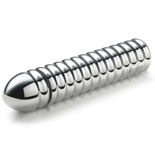 Рельефный фаллос для интенсивного электросекса Groovey George - 20 см. - MyStim - купить с доставкой в Новочебоксарске