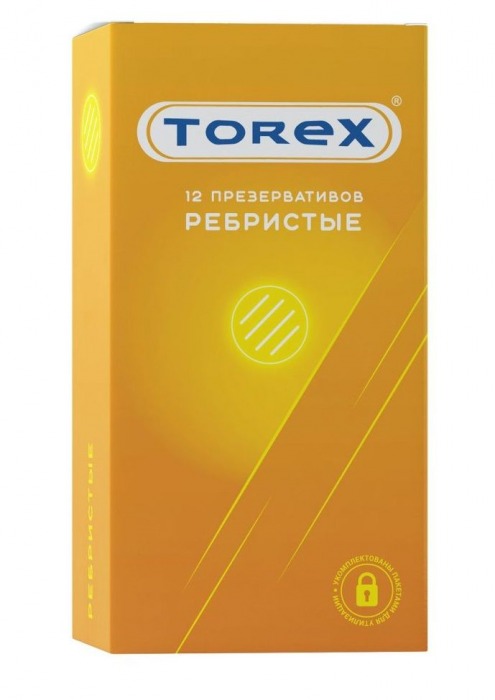 Текстурированные презервативы Torex  Ребристые  - 12 шт. - Torex - купить с доставкой в Новочебоксарске