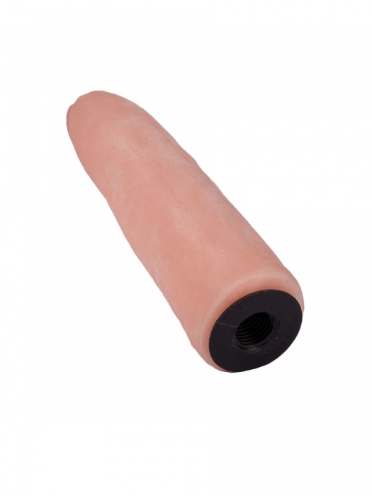 Пояс-трусики с насадкой Soft-Prince - 18,5 см. - LOVETOY (А-Полимер) - купить с доставкой в Новочебоксарске