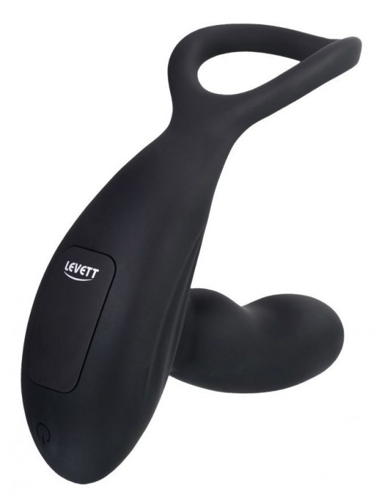 Черный стимулятор простаты Maud с вибрацией - Levett - в Новочебоксарске купить с доставкой