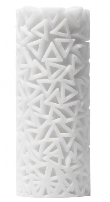 Белый 3D мастурбатор PILE - Tenga - в Новочебоксарске купить с доставкой