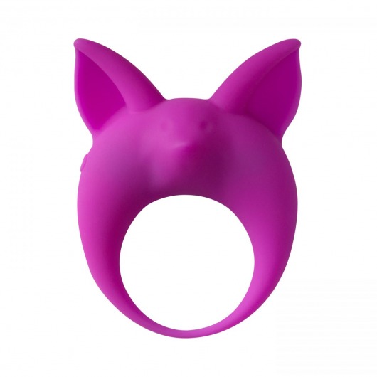 Фиолетовое эрекционное кольцо Kitten Kyle - Lola Games - в Новочебоксарске купить с доставкой
