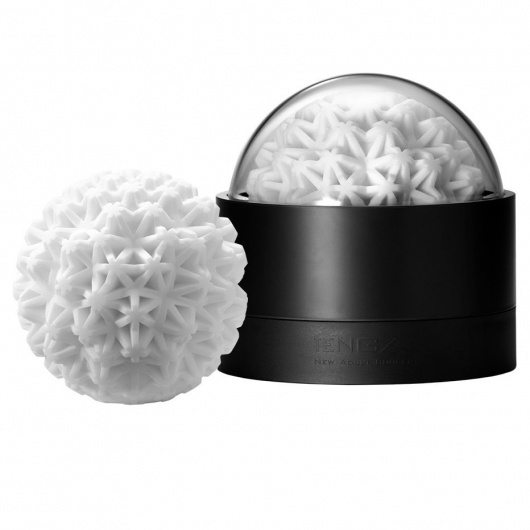 Белый мастурбатор Tenga Geo Coral - Tenga - в Новочебоксарске купить с доставкой