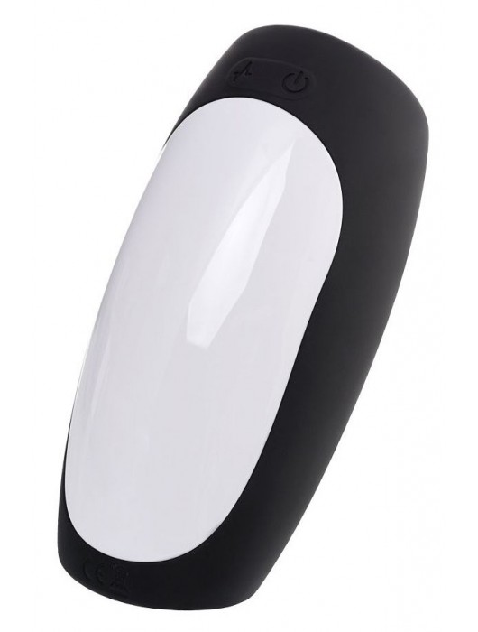 Черно-белый перезаряжаемый мастурбатор Erotist Hailstorm - Erotist Adult Toys - в Новочебоксарске купить с доставкой