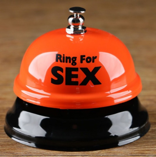 Настольный звонок RING FOR SEX - Сима-Ленд - купить с доставкой в Новочебоксарске