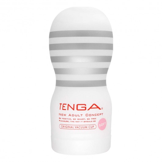 Мастурбатор TENGA Original Vacuum Cup Soft - Tenga - в Новочебоксарске купить с доставкой
