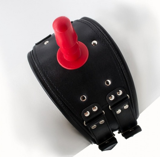 Черный пояс на бедро  Люкс  с телесной насадкой - LOVETOY (А-Полимер) - купить с доставкой в Новочебоксарске