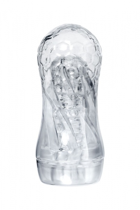 Прозрачный мастурбатор Jelf - A-toys - в Новочебоксарске купить с доставкой