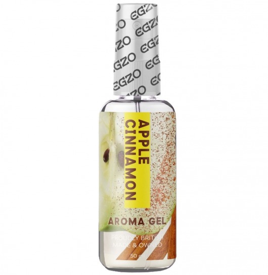 Интимный лубрикант EGZO AROMA с ароматом яблока и корицы - 50 мл. - EGZO - купить с доставкой в Новочебоксарске