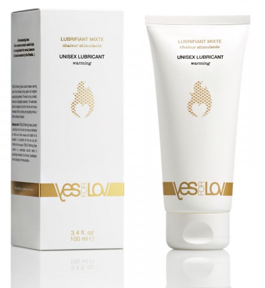 Лубрикант на водной основе с согревающим эффектом Warming Unisex Lubricant - 100 мл. - YESforLOV - купить с доставкой в Новочебоксарске