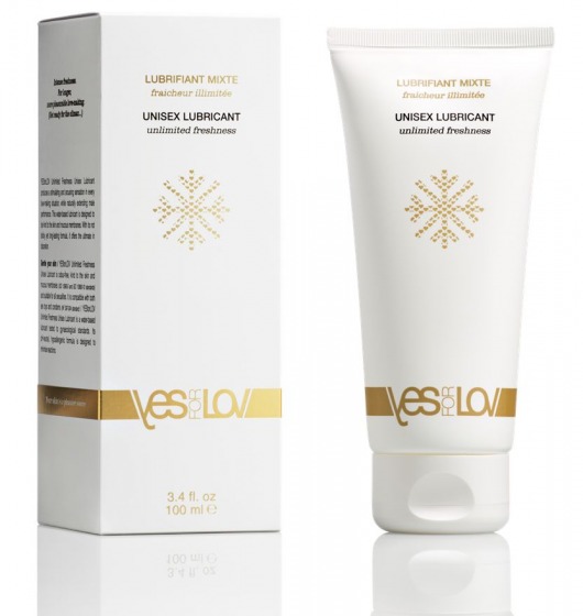 Лубрикант на водной основе с охлаждающим эффектом Unlimited Freshness Unisex Lubricant - 100 мл. - YESforLOV - купить с доставкой в Новочебоксарске