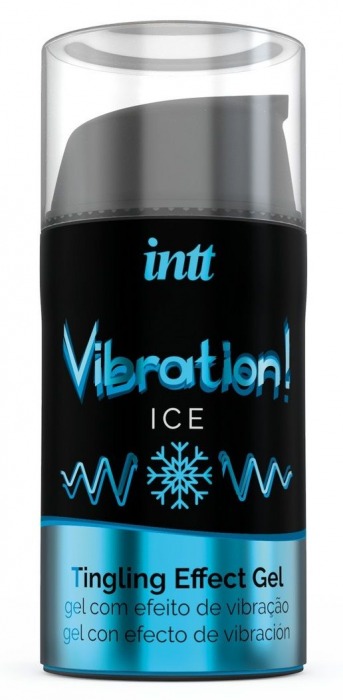 Жидкий интимный гель с эффектом вибрации Vibration! Ice - 15 мл. - INTT - купить с доставкой в Новочебоксарске