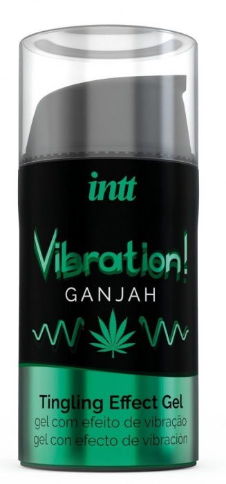 Жидкий интимный гель с эффектом вибрации Vibration! Ganjah - 15 мл. - INTT - купить с доставкой в Новочебоксарске