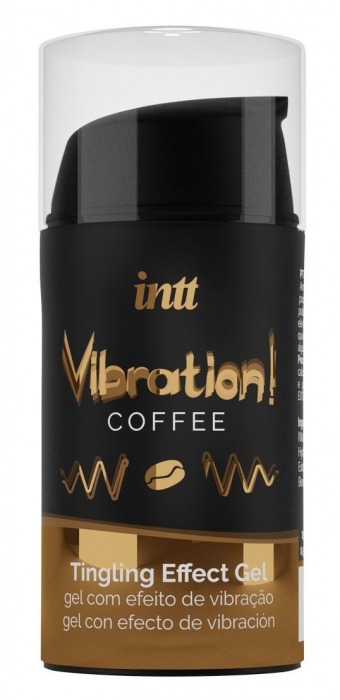 Жидкий интимный гель с эффектом вибрации Vibration! Coffee - 15 мл. - INTT - купить с доставкой в Новочебоксарске
