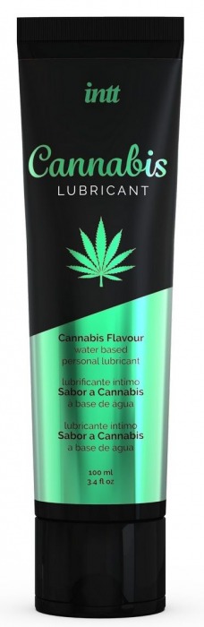 Интимный гель на водной основе Cannabis Lubricant - 100 мл. - INTT - купить с доставкой в Новочебоксарске