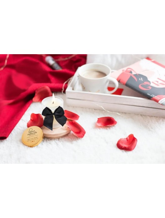 Массажная свеча Melt My Heart с ароматом карамели - 70 мл. - Bijoux Indiscrets - купить с доставкой в Новочебоксарске