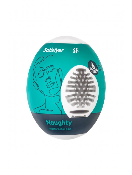 Мастурбатор-яйцо Satisfyer Naughty Mini Masturbator - Satisfyer - в Новочебоксарске купить с доставкой