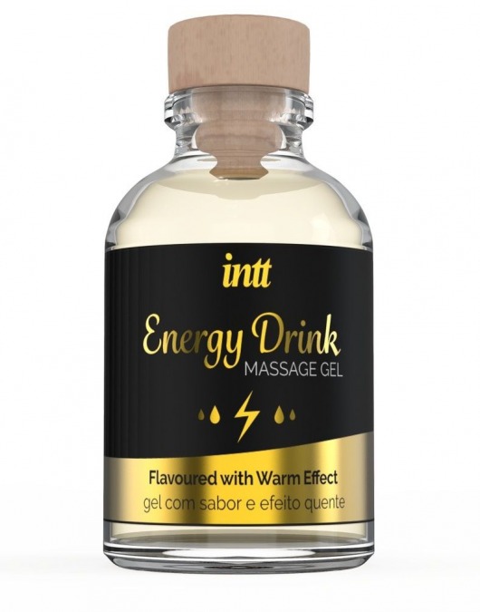 Массажный гель с согревающим эффектом Energy Drink - 30 мл. - INTT - купить с доставкой в Новочебоксарске