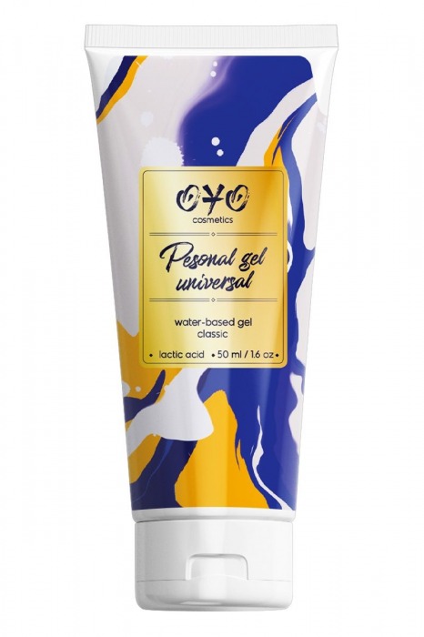 Интимная смазка на водной основе OYO Personal Gel Universal - 50 мл. - OYO - купить с доставкой в Новочебоксарске