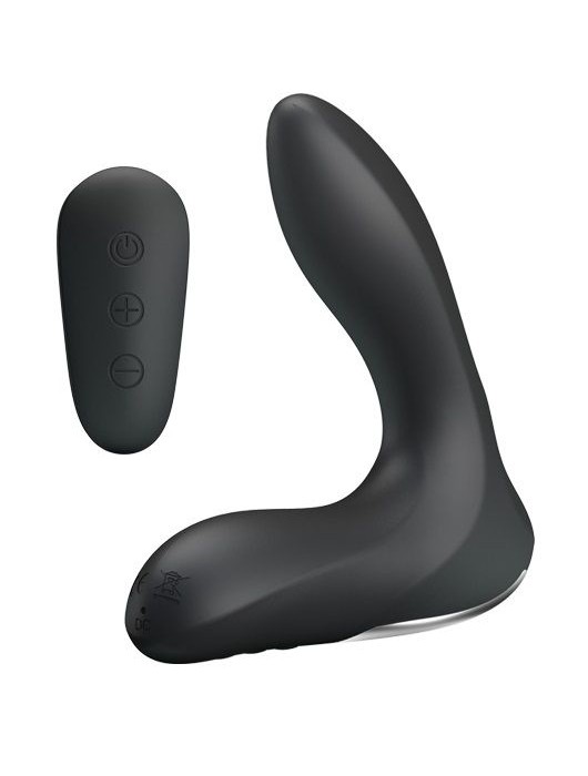 Массажер простаты Nasreddin с функцией расширения и пультом ДУ - 13,5 см. - Baile - в Новочебоксарске купить с доставкой