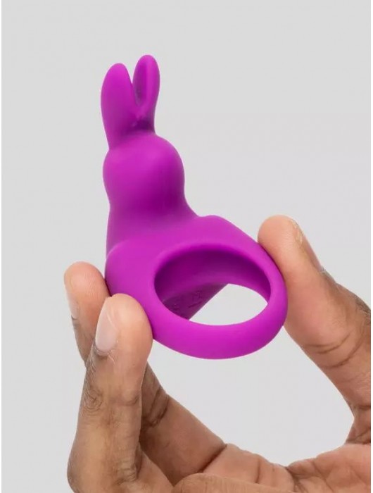 Фиолетовое эрекционное виброкольцо Happy Rabbit Cock Ring Kit - Happy Rabbit - в Новочебоксарске купить с доставкой