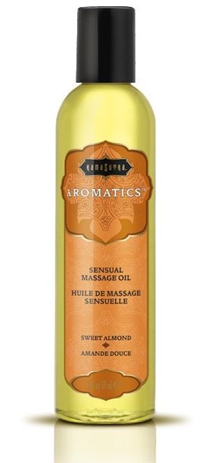 Массажное масло с миндальным ароматом Sweet Almond - 59 мл. - Kama Sutra - купить с доставкой в Новочебоксарске