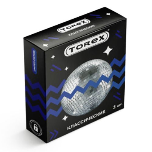 Гладкие презервативы Torex Party  Классические  - 3 шт. - Torex - купить с доставкой в Новочебоксарске