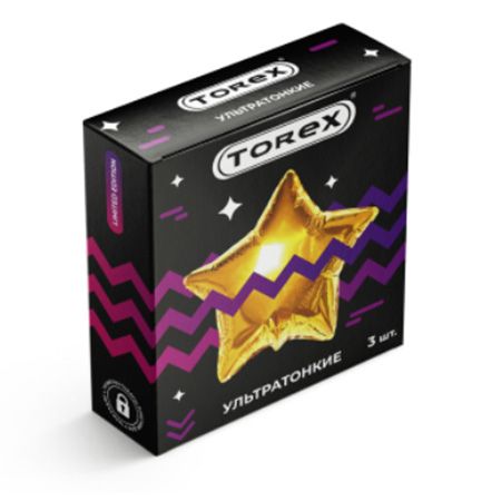 Презервативы Torex Party  Ультратонкие  - 3 шт. - Torex - купить с доставкой в Новочебоксарске