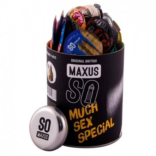 Текстурированные презервативы в кейсе MAXUS So Much Sex - 100 шт. - Maxus - купить с доставкой в Новочебоксарске