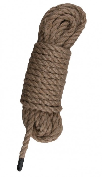 Пеньковая веревка для связывания Hemp Rope - 5 м. - Easy toys - купить с доставкой в Новочебоксарске
