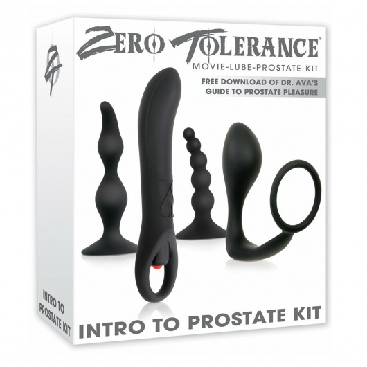 Набор стимуляторов простаты Intro To Prostate Kit - Zero Tolerance - в Новочебоксарске купить с доставкой