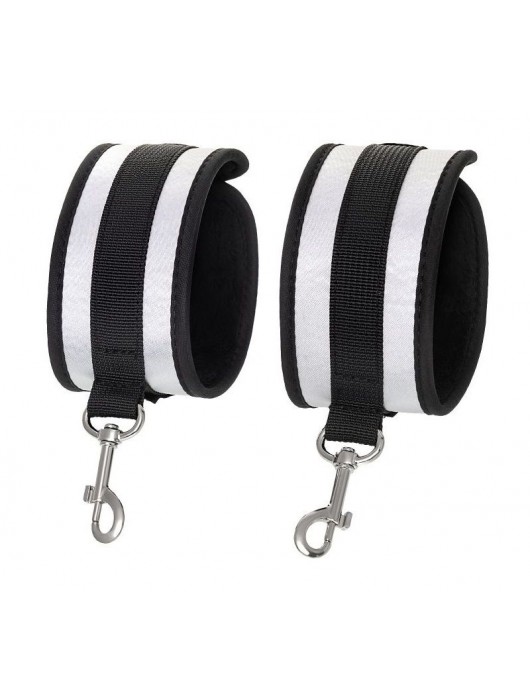 Серебристо-черные оковы Anonymo - ToyFa - купить с доставкой в Новочебоксарске